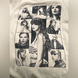NWOT Taylor Swift original hoodie purchased at concert.  Off-white, size L